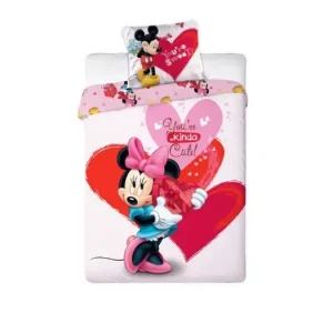 Hit Sezóny DĚTSKÉ BAVLNĚNÉ POVLEČENÍ - Minnie Mouse