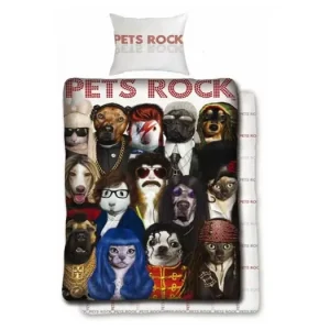 DĚTSKÉ BAVLNĚNÉ POVLEČENÍ - Pets rock Nejprodávanější