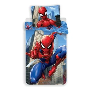 Dětské bavlněné povlečení - Spider-Man "blue 02" Vrácení Zdarma