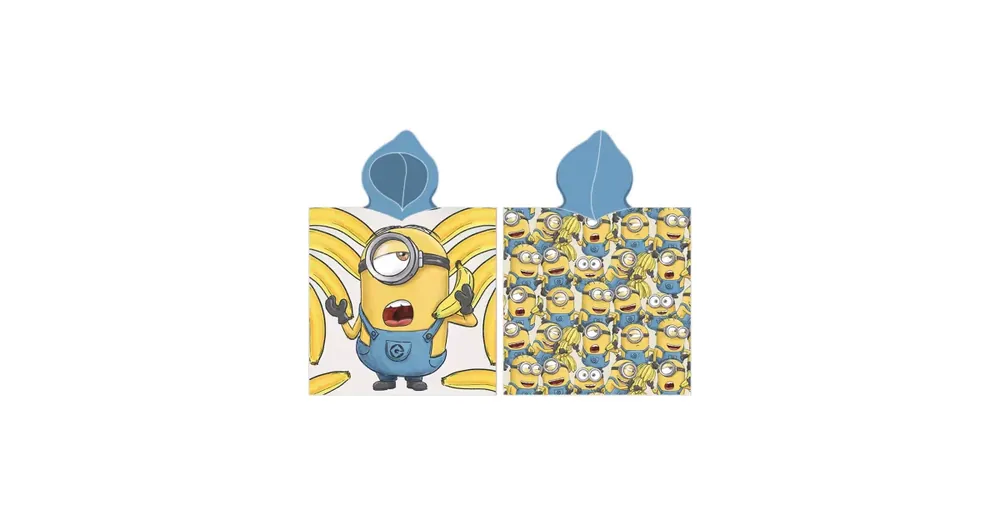 Speciální Cena Dětské pončo 50 × 115 cm ‒ Mimoni Banana