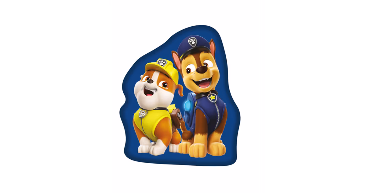 Dětský dekorační polštář 31 × 28,5 cm - Paw Patrol "Blue" Bezpečná Platba
