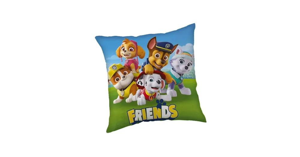 Horká Nabídka Dětský dekorační polštář 40 × 40 cm - Tlapková patrola "Friends"