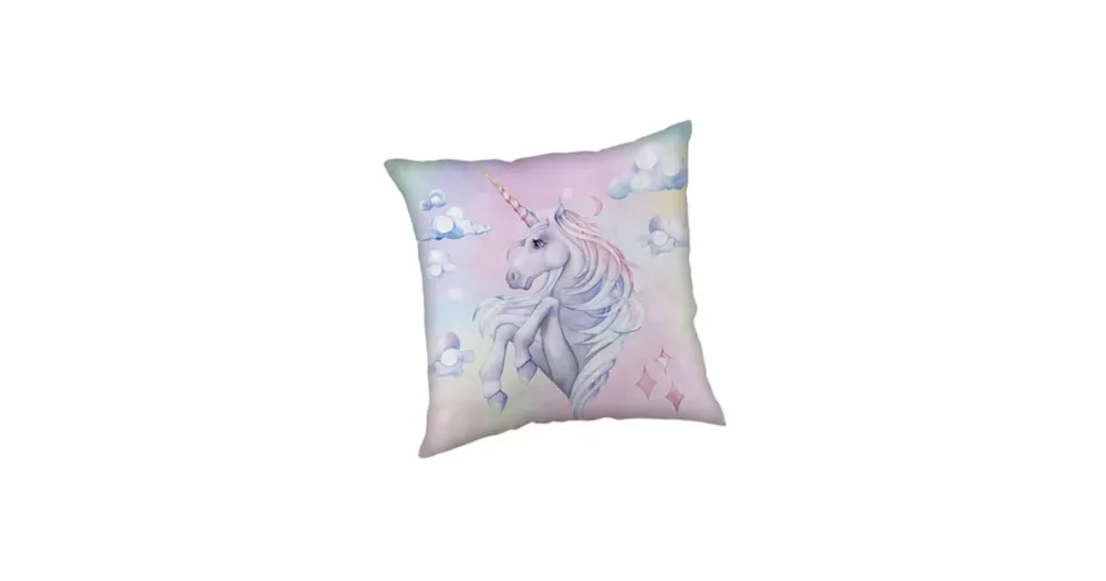 Dětský dekorační polštář 40 × 40 cm - Unicorn "Rainbow" Hit Sezóny