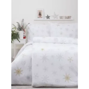 Super Cena Flanelové povlečení - Frozen bílé