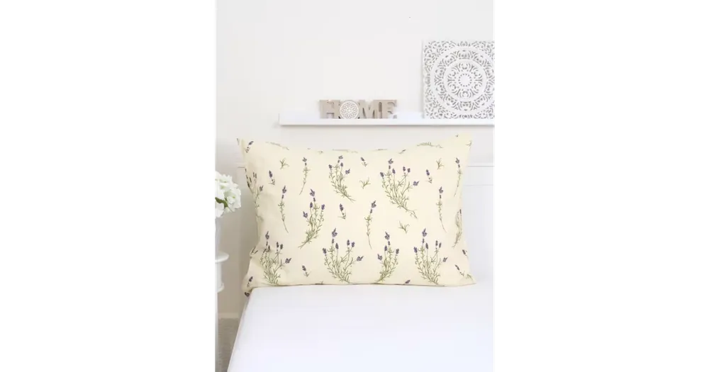 Flanelový povlak na polštář 70 x 90 cm - Levandule 02 Nejprodávanější