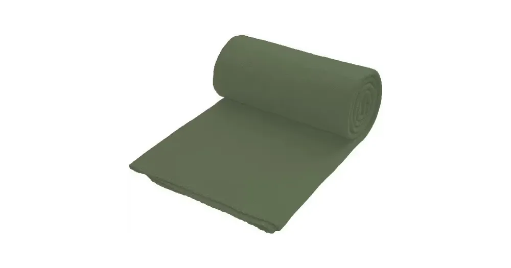 FLEECOVÁ DEKA 160x220cm khaki Cenově Výhodný