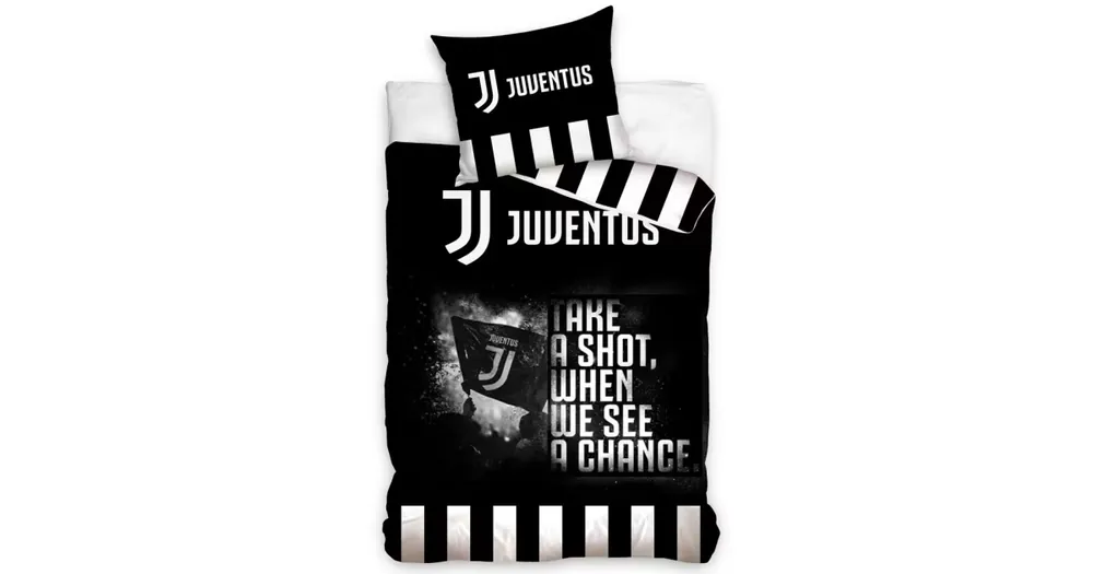 Fotbalové bavlněné povlečení – FC Juventus Take a Shot 2019 Novinka