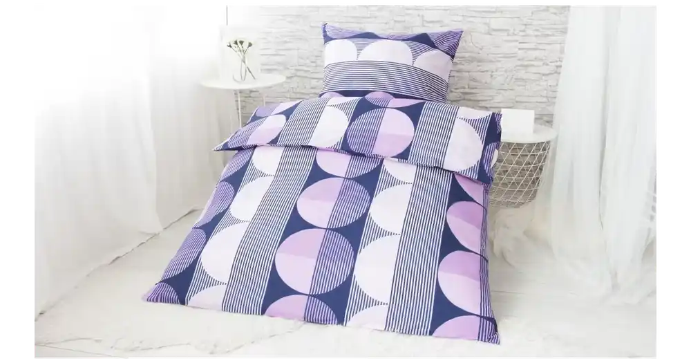 Expresní Doručení FRANCOUZSKÉ BAVLNĚNÉ POVLEČENÍ Exclusive 200x220cm - Astra fialová