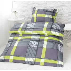 Sezónní Sleva FRANCOUZSKÉ BAVLNĚNÉ POVLEČENÍ Exclusive 200x220cm - Máša zelená