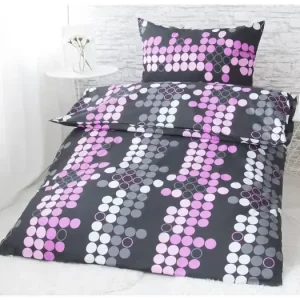 FRANCOUZSKÉ BAVLNĚNÉ POVLEČENÍ Exclusive 200x220cm - Mia lila Finální Výprodej