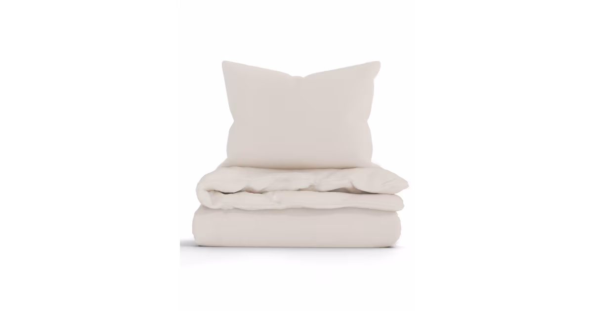Must-Have Francouzské bavlněné povlečení Renforcé - Jasmine přírodní