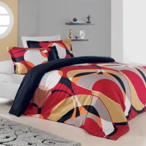 FRANCOUZSKÉ SATÉNOVÉ POVLEČENÍ Valentini - Decor Red Nejprodávanější