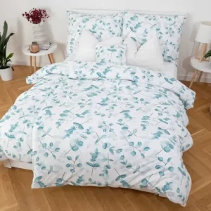Dokud Zásoby Vydrží Francouzské povlečení Mako jersey – Eukalyptus