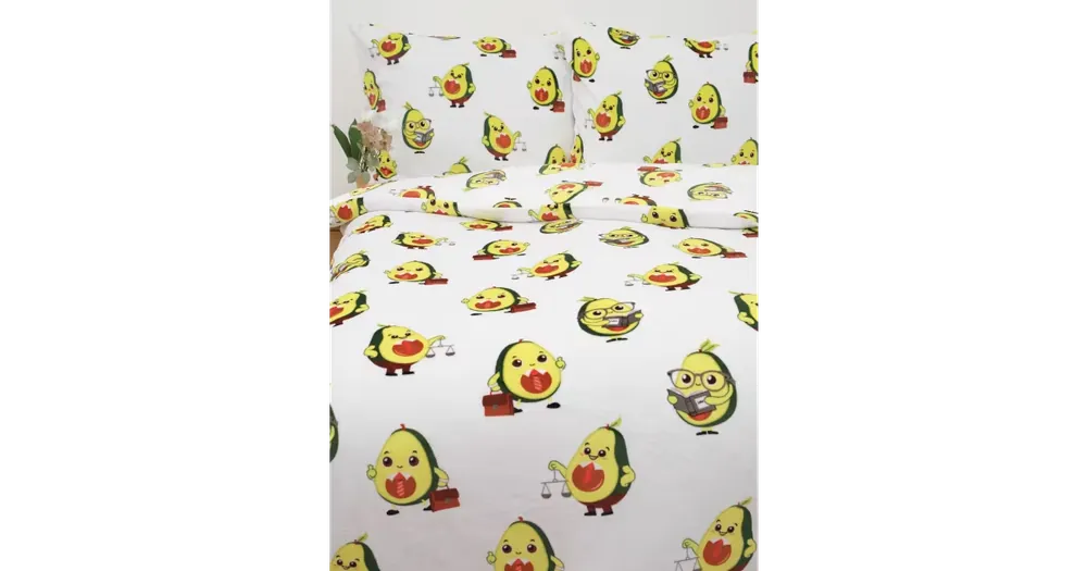Odeslání Ihned Francouzské povlečení mikroplyš Exclusive - Advokádo bílé