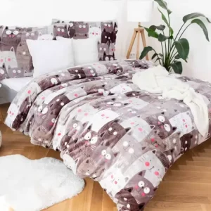 Francouzské povlečení mikroplyš Exclusive – Cats Dokud Zásoby Vydrží