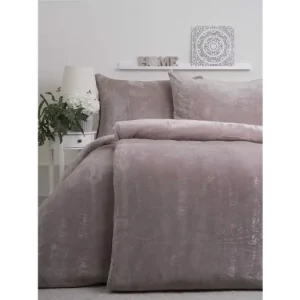 Francouzské povlečení mikroplyš Exclusive - Laura cappuccino světlé Výprodej