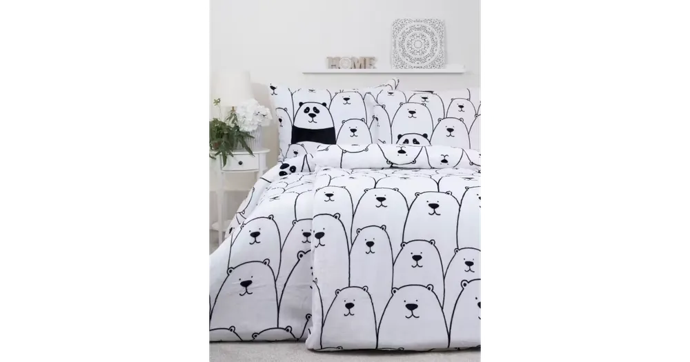 Francouzské povlečení mikroplyš Exclusive - Rebel Panda Aktuální