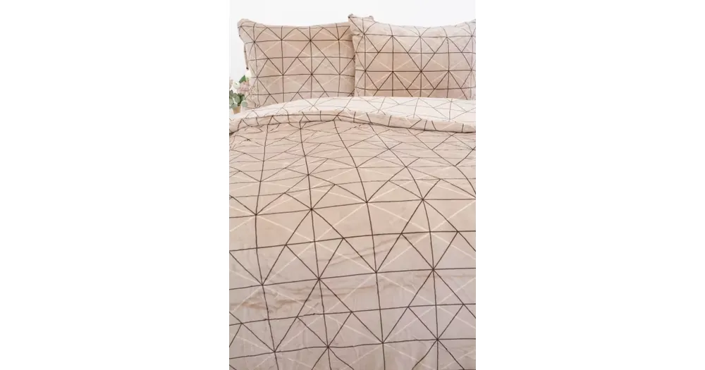 Francouzské povlečení mikroplyš Exclusive - Sebastian béžový Značkový