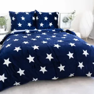 Odeslání Ihned Francouzské povlečení mikroplyš Exclusive – Stars blue