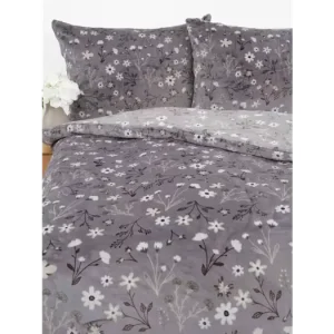Francouzské povlečení mikroplyš Exclusive - Vanessa šedá Objednat Nyní