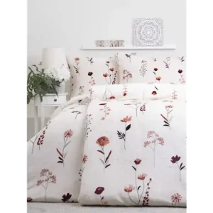 Francouzské povlečení mikroplyš Exclusive - Vlčí máky béžové Cenově Výhodný