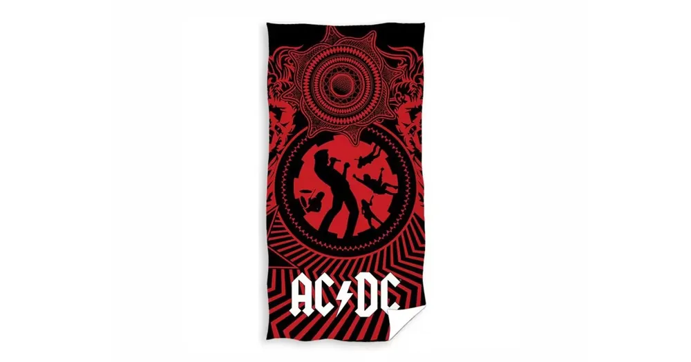 Nejlepší Cena Froté osuška 70 × 140 cm ‒ AC/DC Black Ice