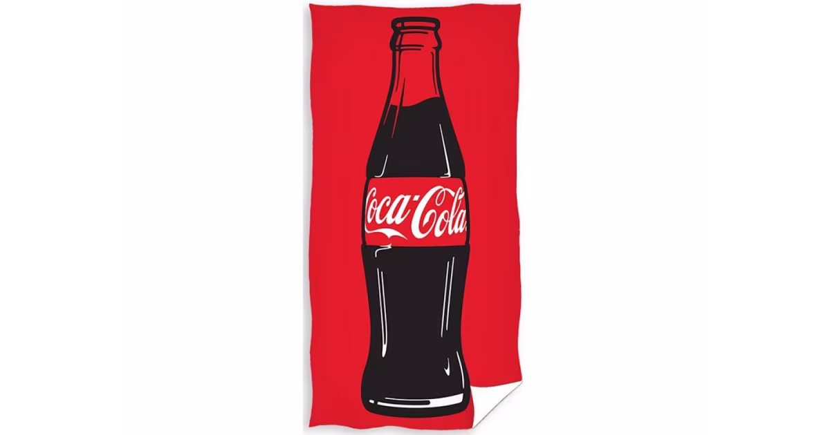 Kup Teď Froté osuška 70 × 140 cm ‒ Coca Cola Original Bottle