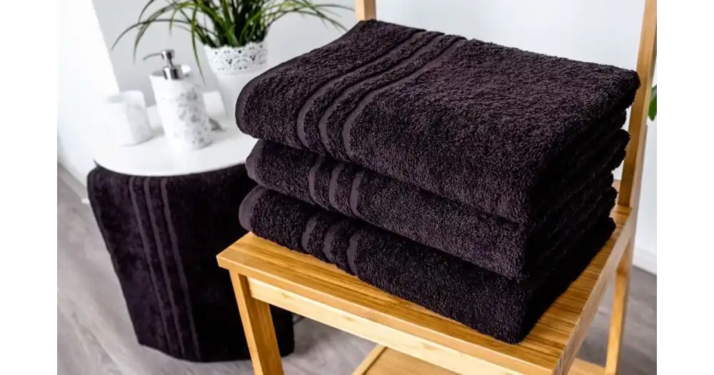 Froté osuška 70 × 140 cm ‒ Classic černá Nejprodávanější