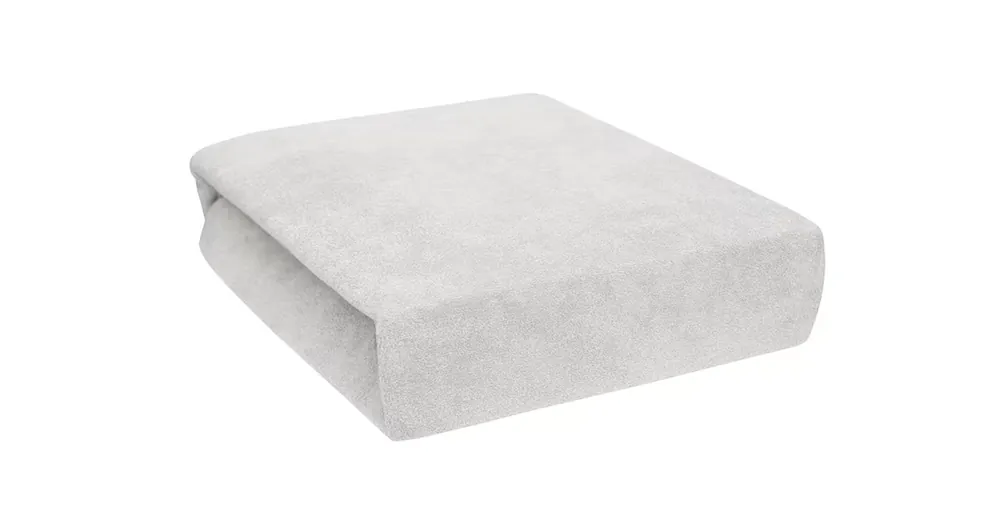 FROTÉ PROSTĚRADLO 200x220cm bílé Poslední Šance