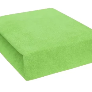 FROTÉ PROSTĚRADLO 200x220cm světle zelené Akční Nabídka
