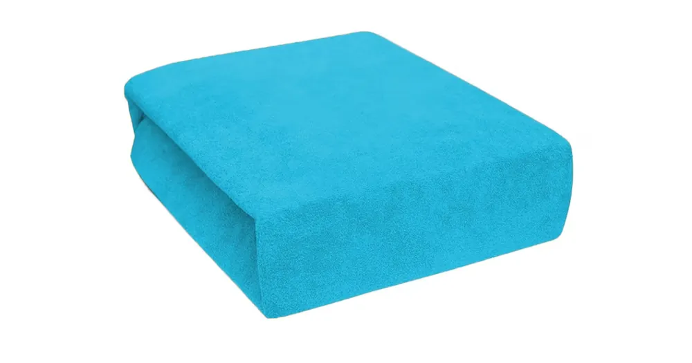 FROTÉ PROSTĚRADLO 200x220cm tyrkysové Must-Have