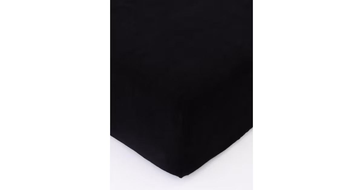 Cenový Hit Froté prostěradlo 90 × 200 cm - černá
