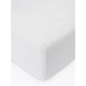 Finální Výprodej Froté prostěradlo do postýlky 60 × 120 cm - světle šedá