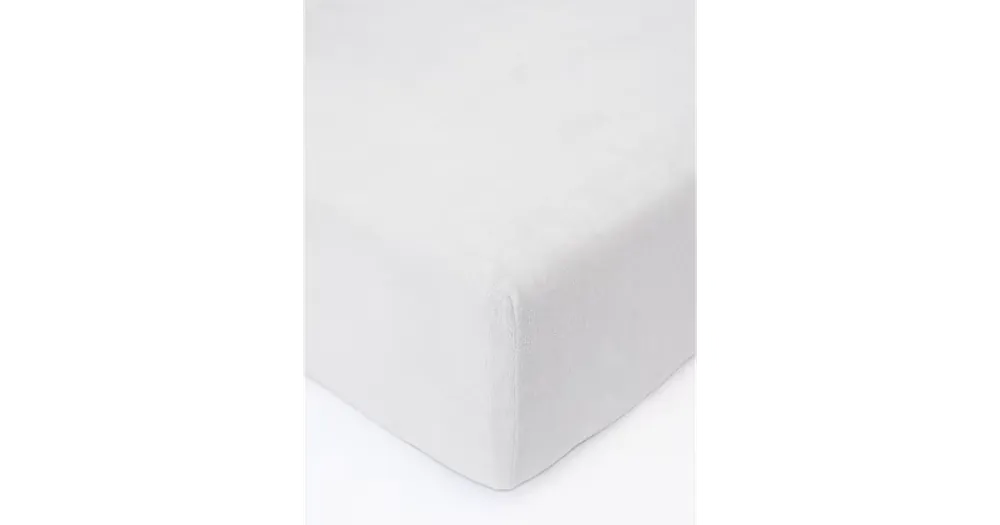 Finální Výprodej Froté prostěradlo do postýlky 60 × 120 cm - světle šedá