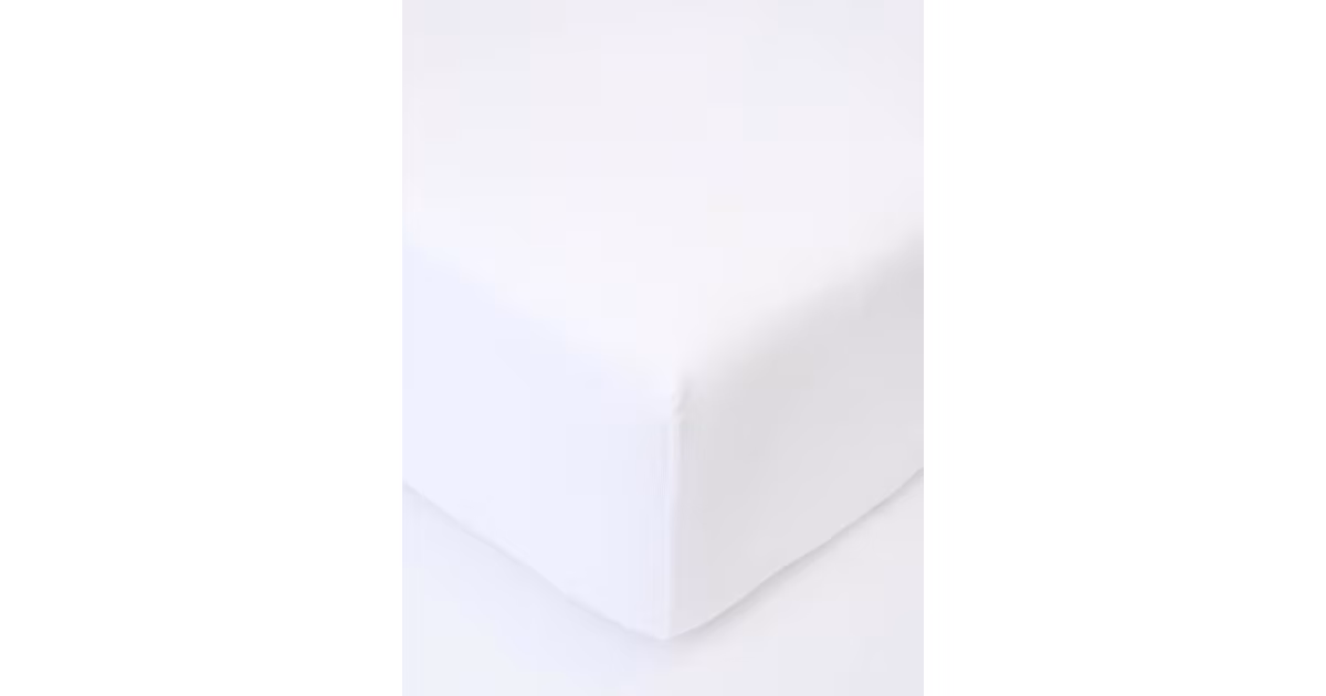 Froté prostěradlo do postýlky 70 × 140 cm - bílá Originální