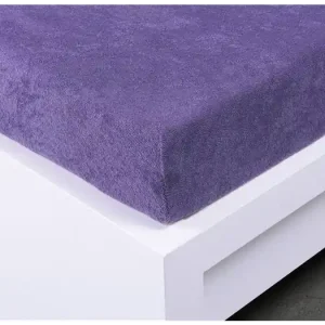 Kup Teď Froté prostěradlo 180 × 200 cm Exclusive – fialové