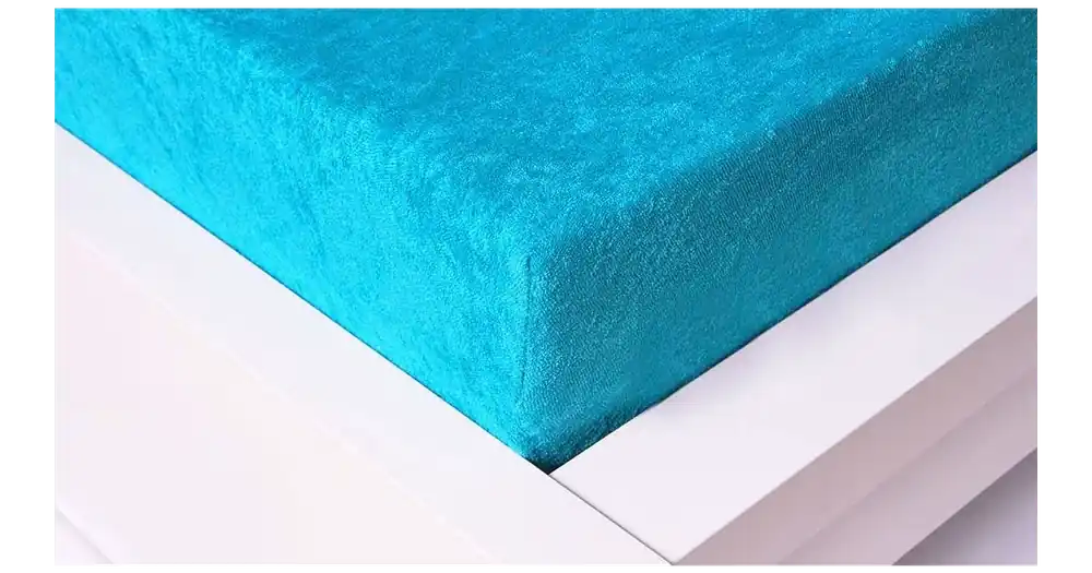 Froté prostěradlo 180 × 200 cm Exclusive – tyrkysové Nejlepší Volba