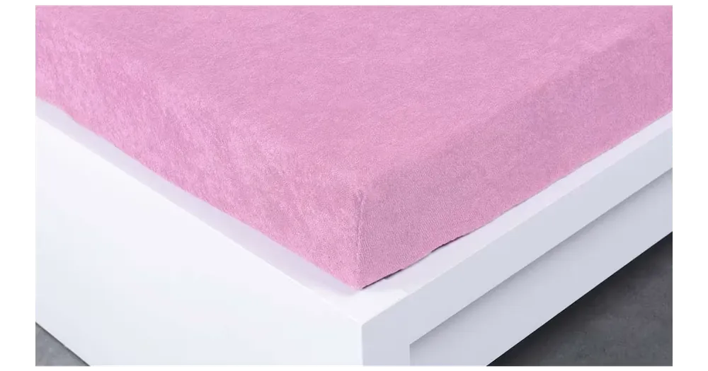 Froté prostěradlo 220 × 200 cm Exclusive – levandulové Nejlepší Volba