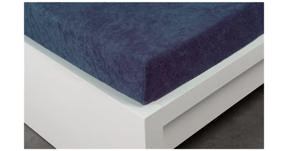 Odeslání Ihned Froté prostěradlo 220 × 200 cm Exclusive – tmavě modré