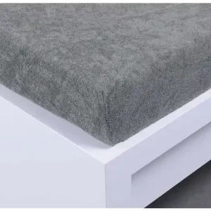 Froté prostěradlo 220 × 200 cm Exclusive – tmavě šedé Jen Po Omezenou Doba