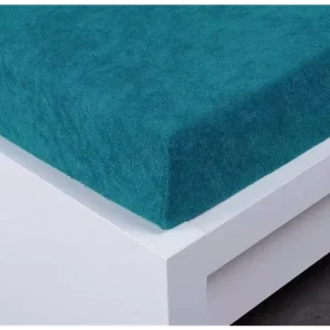Odeslání Ihned FROTÉ PROSTĚRADLO Exclusive 200x220cm - tmavě tyrkysové