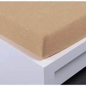 Froté prostěradlo 90 × 200 cm Exclusive – béžové Pouze Dnes