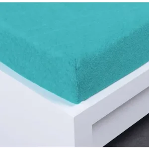 FROTÉ PROSTĚRADLO Exclusive 90x200cm - mentolové Tovární Cena