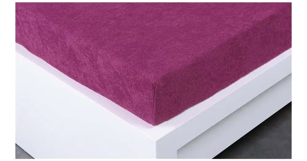 Ihned K Objednání Froté prostěradlo 90 × 200 cm Exclusive – nachové