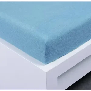 Odeslání Ihned Froté prostěradlo 90 × 200 cm Exclusive – světle modré