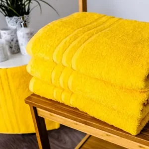 Výprodej Froté ručník 50 × 100 cm ‒ Classic žlutý
