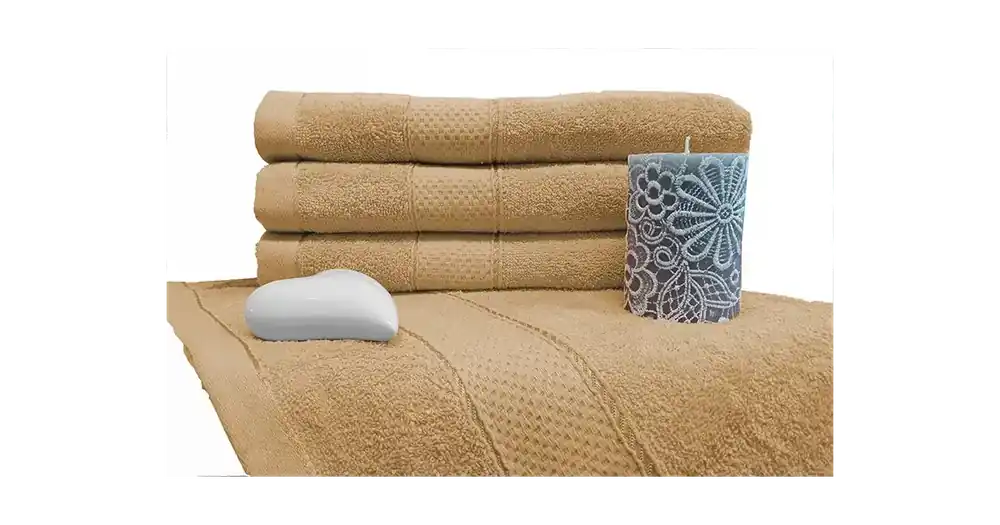 FROTÉ RUČNÍK - světle hnědý Must-Have