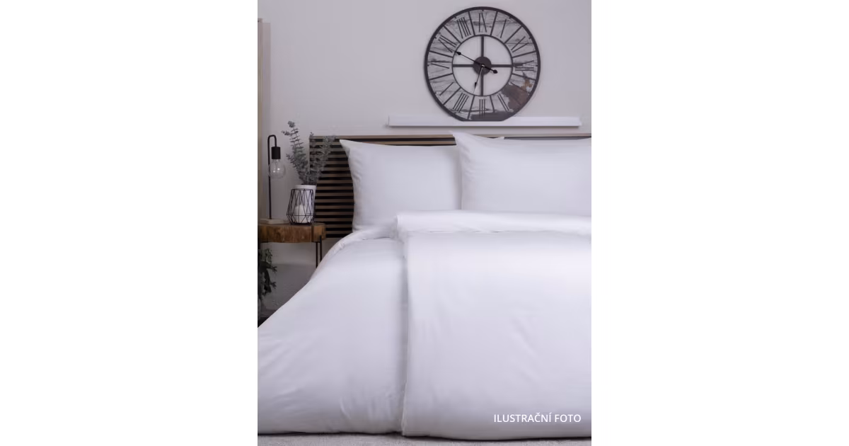 Hotelový povlak na přikrývku 240 x 220 cm - hladký satén Tovární Cena