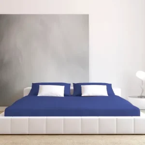 Omezená Nabídka JERSEY PROSTĚRADLO 180x200cm tmavě modré