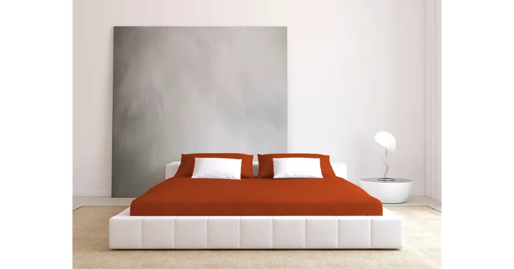 JERSEY PROSTĚRADLO 200x220cm mahagonové Nejprodávanější